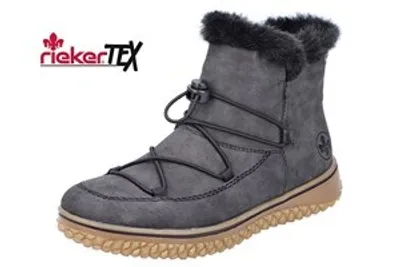 Produktbild von Rieker Z4278-45 anthrazit/schwarz Klassische Stiefeletten  HW 22/23, Spocc:39