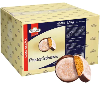 Produktbild von Schulte Prinzess Lebkuchen 2,5kg
