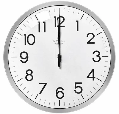 Image de Horloge murale analogique radio-pilotée Ø 33 cm