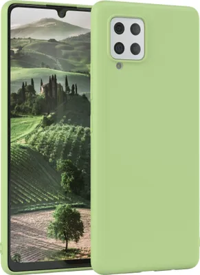 Produktbild von EAZY CASE - TPU Hülle für Samsung Galaxy A42 5G, TPU Case stoßfeste Handyhülle, weiches Cover mit Kameraschutz, Silikonhülle in Grün