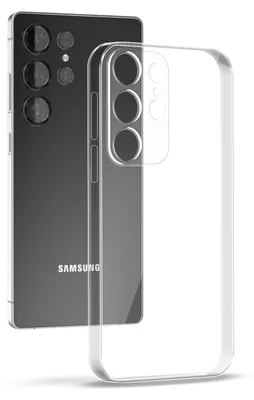 Produktbild von Handyhülle für Samsung Galaxy S25 Ultra Hülle Transparent Flexibel Elastisch Case Cover Backcover Schutzhülle