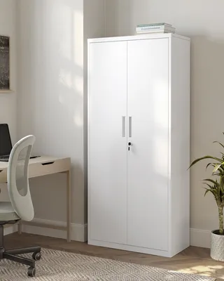 Produktbild von SONGMICS Aktenschrank Mehrzweckschrank Stahl-Aufbewahrungsschrank 5 Ebenen