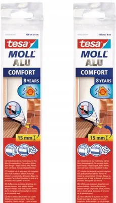 Obrázok produktu pre TESA kefové tesniace pásky na dvere samolepiace biele 1mx40mm 2ks