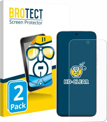 Produktbild von 2x Für Honor 500 Schutzfolie BROTECT Displayschutz Display Schutz Folie Klar Transparent