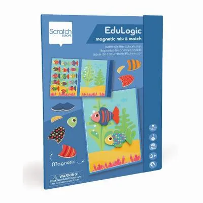Produktbild von SCRATCH - Magnetspiel Fische