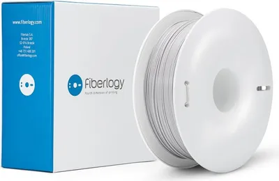 Zdjęcie produktu dla Filament ABS Gray 1,75 mm 0,85kg FIBERLOGY