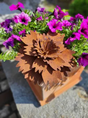 Immagine prodotto di Garofano a fiore in acciaio inox