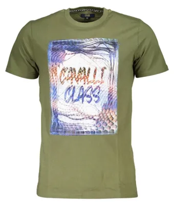 Image de T-shirt Cavalli Class qxt61ojd06012ea914verde04050m