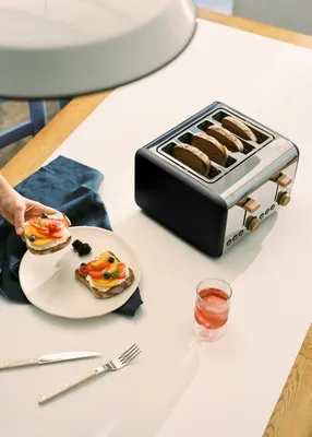 Produktbild von TOAST RETRO - Toaster für breite Scheiben