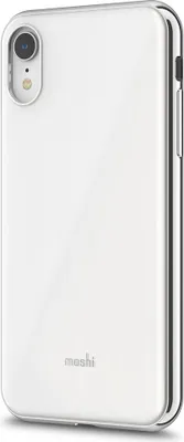 Produktbild von Moshi iGlaze, Rand, Apple, iPhone XR, Silber, Wei