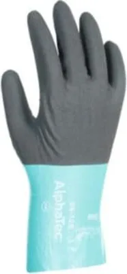 Produktbild von Ansell Chemikalienschutz-Handschuh-Paar AlphaTec 58-128, Handschuhgröße: 9