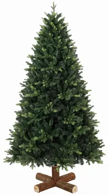 Produktbild von Künstlicher Weihnachtsbaum, 180 cm, mit 2419 PE- & PVC-Zweigspitzen, Klappsystem, grün