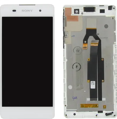 Produktbild von 100% Original Sony Xperia E5 F3311 Display LCD Rahmen Weiß White