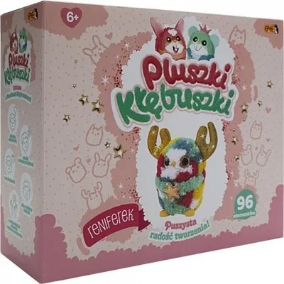 Produktbild von Pluszki-Kłębuszki 96el Reniferek