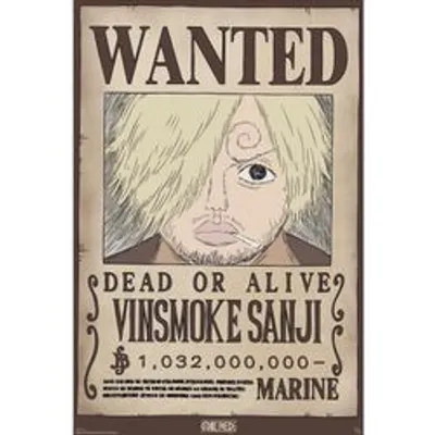 Produktbild von Poster One Piece Wanted Sanji Wano 61x91.5cm