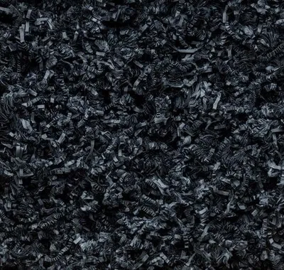 Zdjęcie produktu dla Wypełniacz Ozdobny Do Prezentów Paczek Sizzlepak czarny 10kg