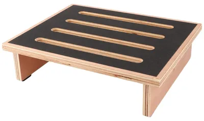Productafbeelding van Houten Voetbank 40x32x10.5 cm met Antislip