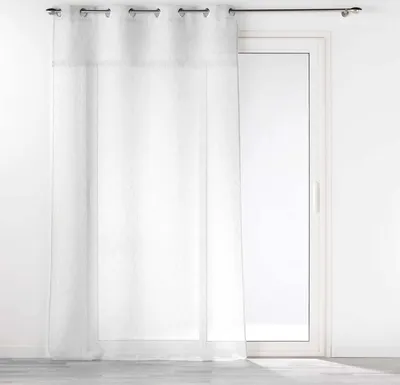 Produktbild von Gardine mit Ösen und Fransen ELEANIA, 140 x 240 cm