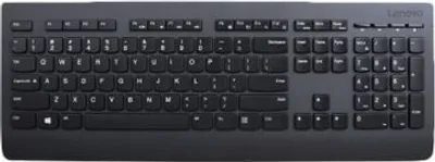 Obrázek produktu pro Lenovo 4X30H56861, Plná velikost (100 %), Bezdrátový, RF bezdrátový, QWERTY, Černá