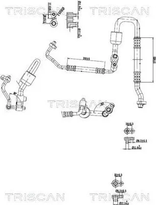Zdjęcie produktu dla Przewód Klimatyzacji Opel Astra J 1.7 Cdti 10-15