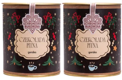 Image de Chocolat noir à boire 200 g - Schronisko Bukowina - 2 x