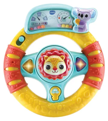 Image de Volant VTech avec klaxon et fonctions interactives