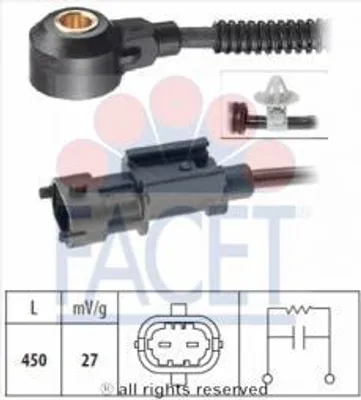 Produktbild von Facet Klopfsensor  9.3245