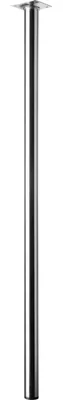 Produktbild von Hettich Tischbein 3,0 x 80 cm Edelstahl-Optik - 1 Stück