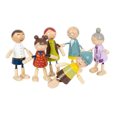 Obrázek produktu pro small foot Dřevěné postavičky Rodina