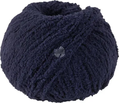 Image de Lana Grossa LEGGERISSIMO fil 50 g super léger, doux, 100% recyclé 150 m couleur 014 - bleu nuit