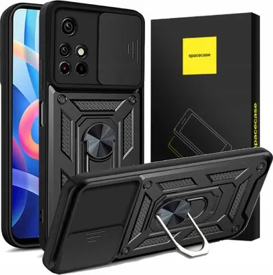 Immagine prodotto di Custodia SPACECASE Camring per Poco M4 Pro 5G Nero