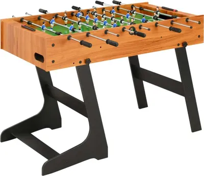 Produktbild von Klappbarer Kickertisch 121 x 61 x 80 cm Hellbraun , Kickertische Design 2024