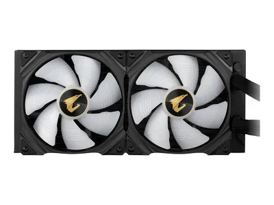 Image de Gigabyte AORUS WATERFORCE X 280 - Système de refroidissement liquide pour processeur - (pour : LGA1156, LGA1366, LGA1155, LGA2011, LGA1150, LGA1151, AM4, LGA2066, TR4, sTRX4)