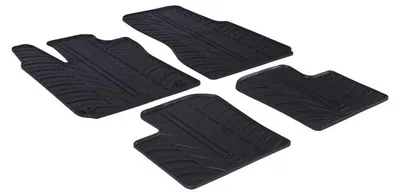 Produktbild von Gledring Fußmatten Set Gummi für RENAULT Twingo III Schrägheck (BCM) Vorne+Hinten