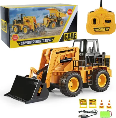 Obrázek produktu pro 1 Box 2.4g Remote Control Dump Truck Toy Forklift Engineering Vehicle Gift pro děti