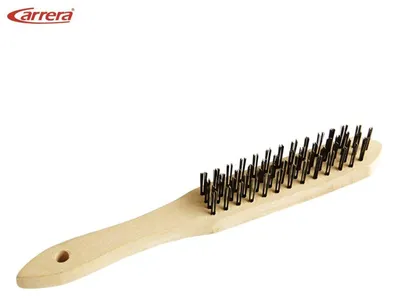 Image de Brosse métallique Carrera 29,5cm Brosse métallique Brosse métallique Brosse manuelle