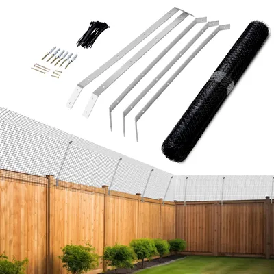 Imagen del producto de Valla protectora para gatos, resistente a la intemperie, 10 metros, para el jardín