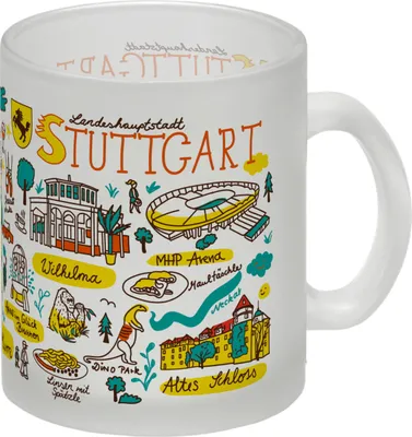 Produktbild von Stuttgart Wimmelbild Kaffebecher