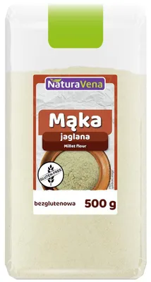 MĄKA JAGLANA BEZGLUTENOWA 500 g - NATURAVENA