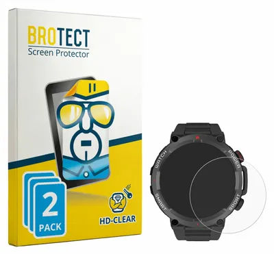 Produktbild von 2x Für Neow W-Watch 1.39" Schutzfolie BROTECT Displayschutz Display Schutz Folie Klar Transparent