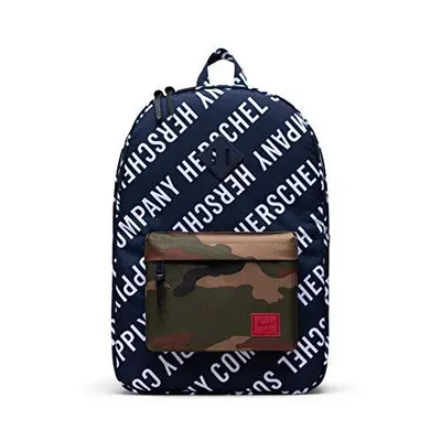 Produktbild von Herschel Heritage Rucksack Erwachsene dunkelblau / weiß OSFA