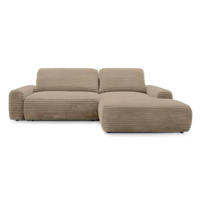 Produktbild von Ecksofa Dori Rechts – Bouclé, DL-Schlaffunktion 125 × 200 cm, Bettkasten