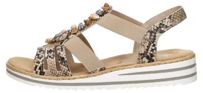 Image de Rieker Sandalen Plat Sandalen Plat - Beige - Maat 42