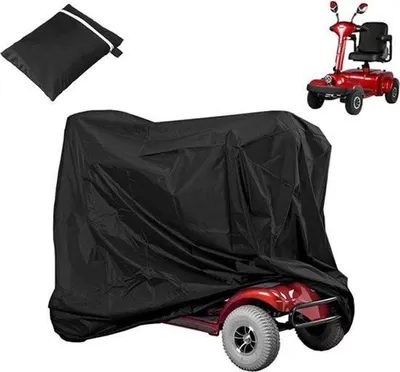 Obrázek produktu pro Ochranný kryt na elektrický skútr - kryt na elektrický skútr - kryt na elektrický skútr - s úložnou taškou - 140 x 66 x 91 cm - kryt - kryt proti dešti - kryt - na elektrický skútr - skútr - voděodolný - chrání před prachem - špínou -...