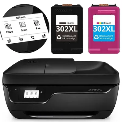 Produktbild von HP OfficeJet 3835 WLAN-Farb-Multifunktionsdrucker + 302xl