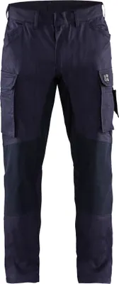 Produktbild von Blakläder Flammschutz Bundhose inhärent mit Stretch 1486 1512 in marineblau, Größe:50