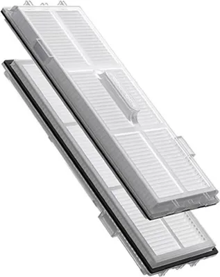 Produktbild von BiOHY Hepa Filter für alle Roborock S8 / S7 / S6 & S5 Modelle, Maxv Ultra / S7+/ S7 Pro Ultra, Luft-Filter für Wischroboter, Roborock Zubehör – S7 & S8 / 2er-Set