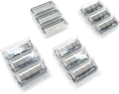 Produktbild von Gillette Labs Klingen 12er Set Ersatzklingen Nassrasierer Rasur LuxusEffektive