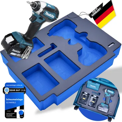 Produktbild von SCHWÄBLE Schaumeinlage Schaumstoffeinlage f. Makita Akku-Schlagschrauber DTD153