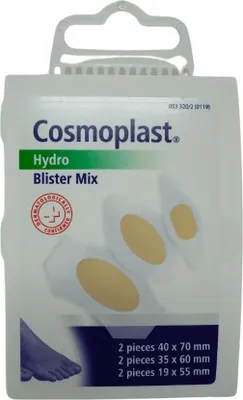 Obrázok produktu pre Cosmoplast Blister Plasters Mix Hydrocolloid (6 ks)